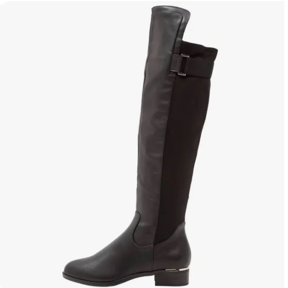 Call It Spring Boxley Black Over The Knee Boot Size 6